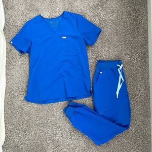 Royal Blue Medium Figs Scrubs